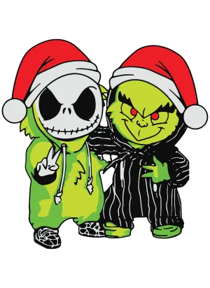 Green monster and jack, character