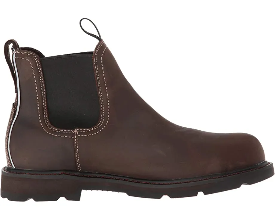 Groundbreaker Chelsea H2O Steel Toe Ariat boots, brown