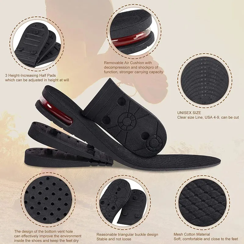 Height Increase AirFlex Comfort Boost Insole 4.5CM (2INCHES)