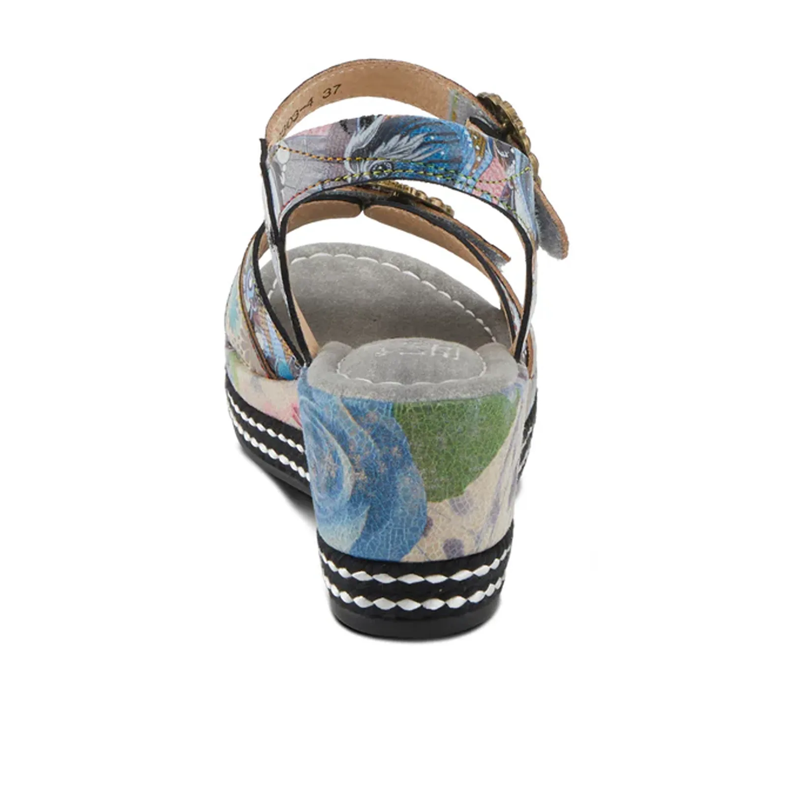 L'Artiste Flavour Wedge Sandal (Women) - Grey Multi