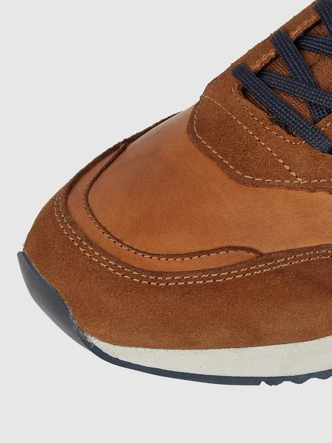 Leather sneakers model "Edmond" Lloyd, cognac color