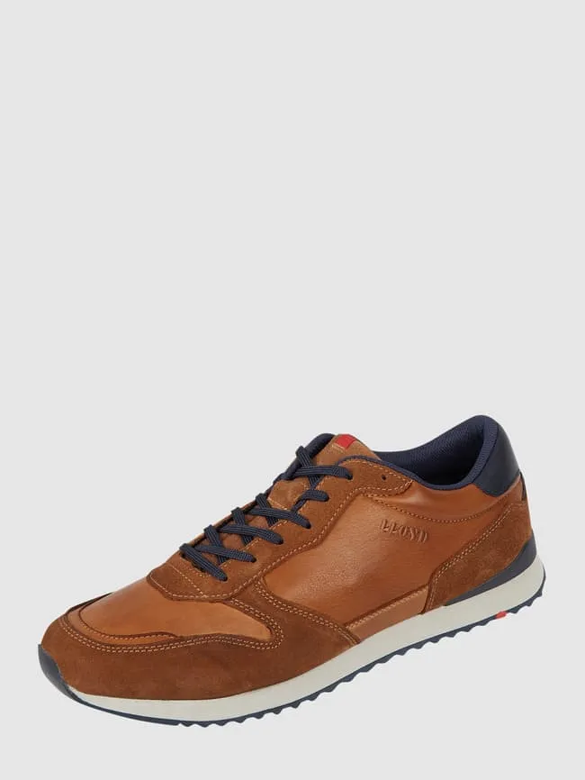 Leather sneakers model "Edmond" Lloyd, cognac color