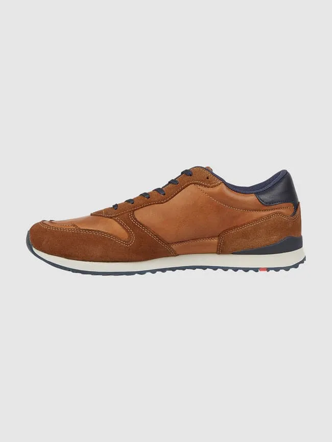 Leather sneakers model "Edmond" Lloyd, cognac color