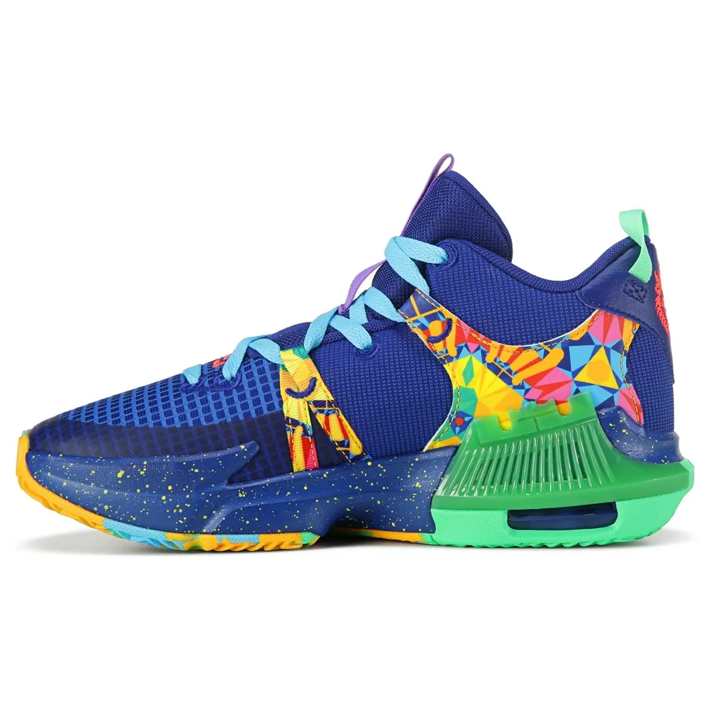 Lebron Witness VII Big Kid Nike Children's Basketball Shoes, Blue