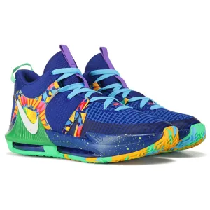 Lebron Witness VII Big Kid Nike Children's Basketball Shoes, Blue
