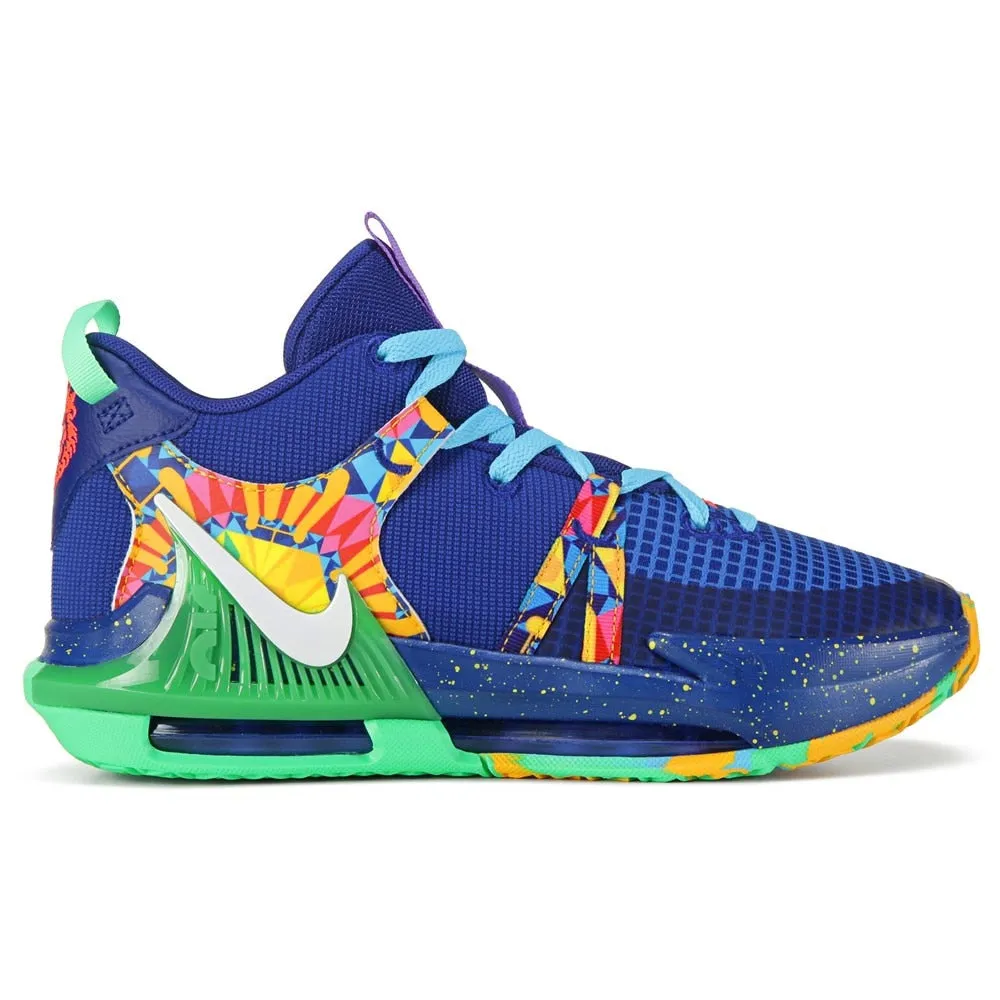 Lebron Witness VII Big Kid Nike Children's Basketball Shoes, Blue
