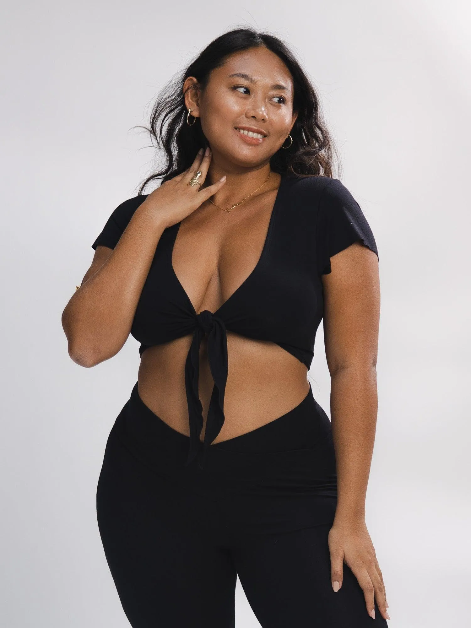 Lily Top - Black Onyx