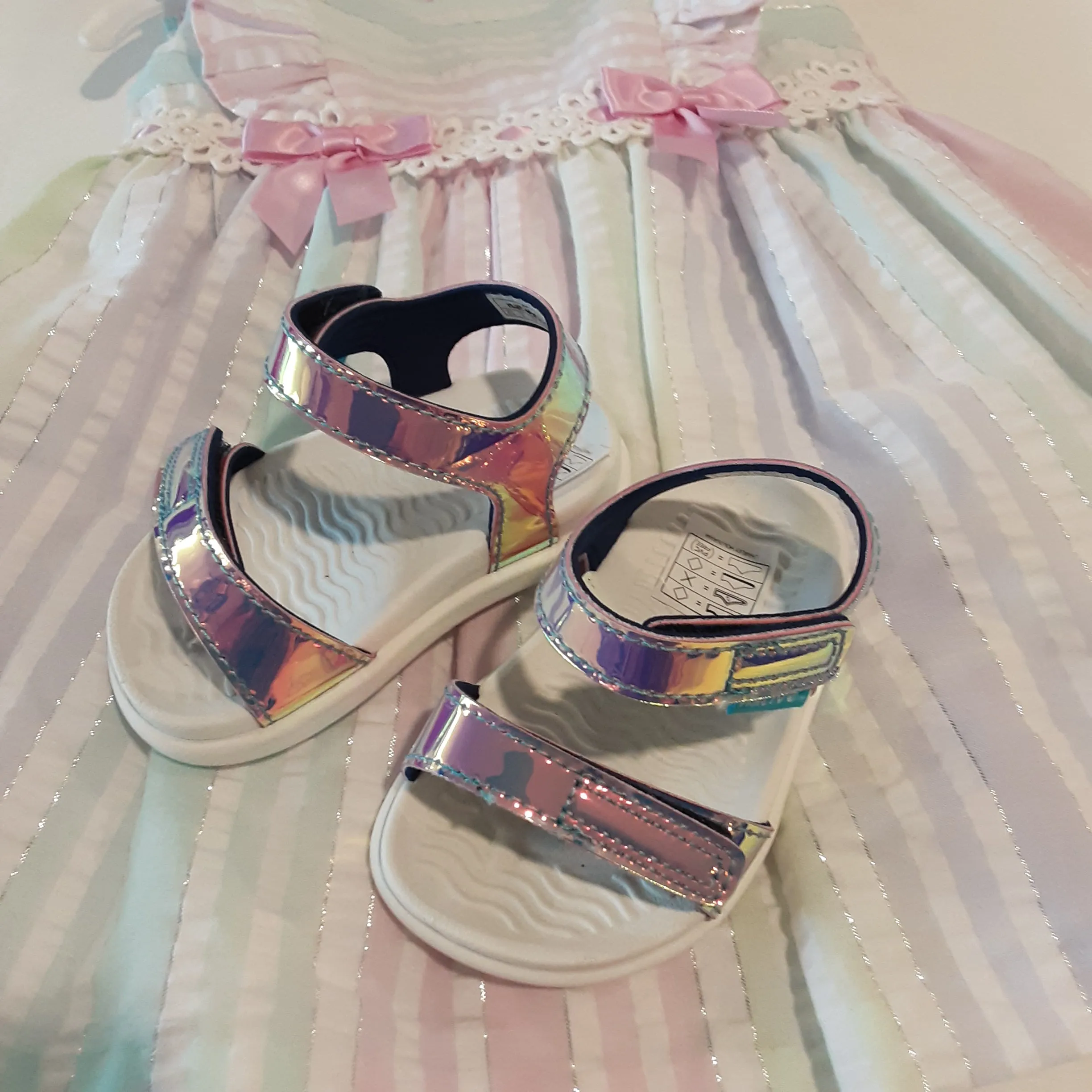 Native Hologram Sandals