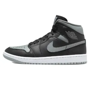 Nike Air Jordan 1 Mid, white/gray/black