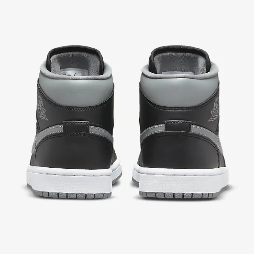 Nike Air Jordan 1 Mid, white/gray/black
