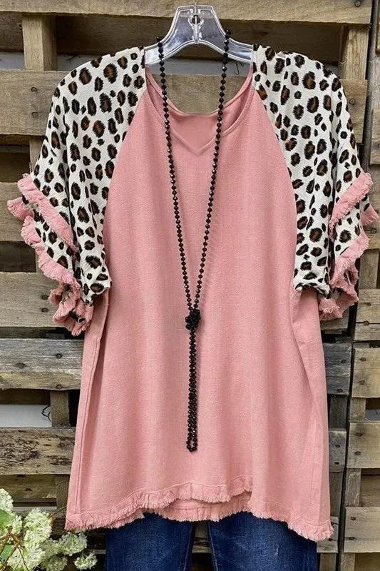 Outing Ready Pink T-Shirt Top