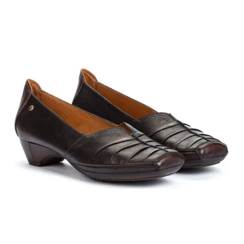 Pikolinos Gandia 849-5846GX Pump (Women) - Deep Green Leather