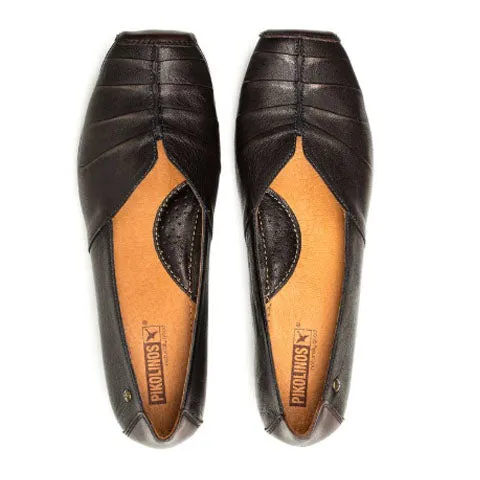 Pikolinos Gandia 849-5846GX Pump (Women) - Deep Green Leather