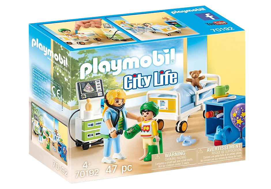 Playmobil City Life Children's Hospital Room