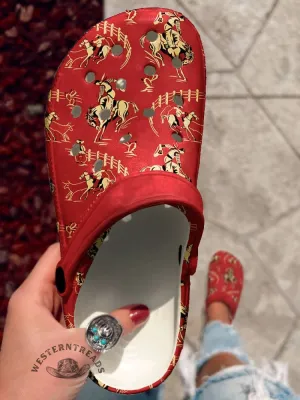 Rodeo West Holey Clogs