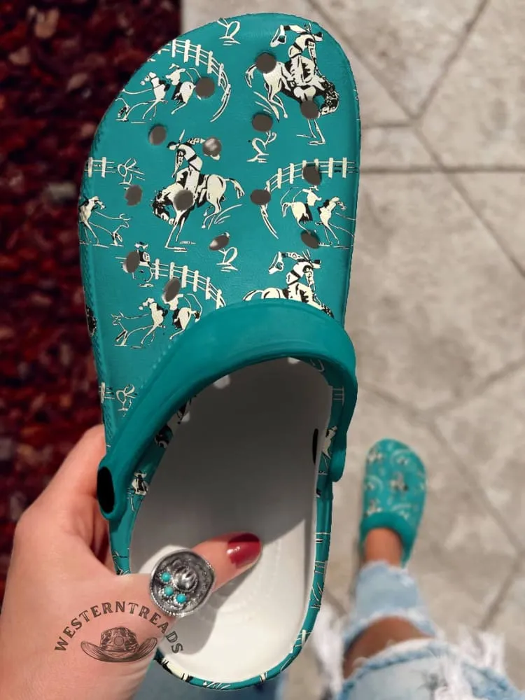 Rodeo West Holey Clogs