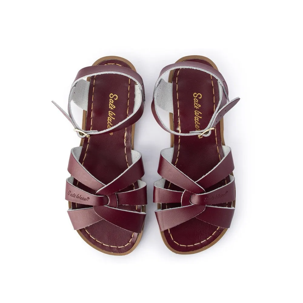 Saltwater Sandals Adults Original - Claret