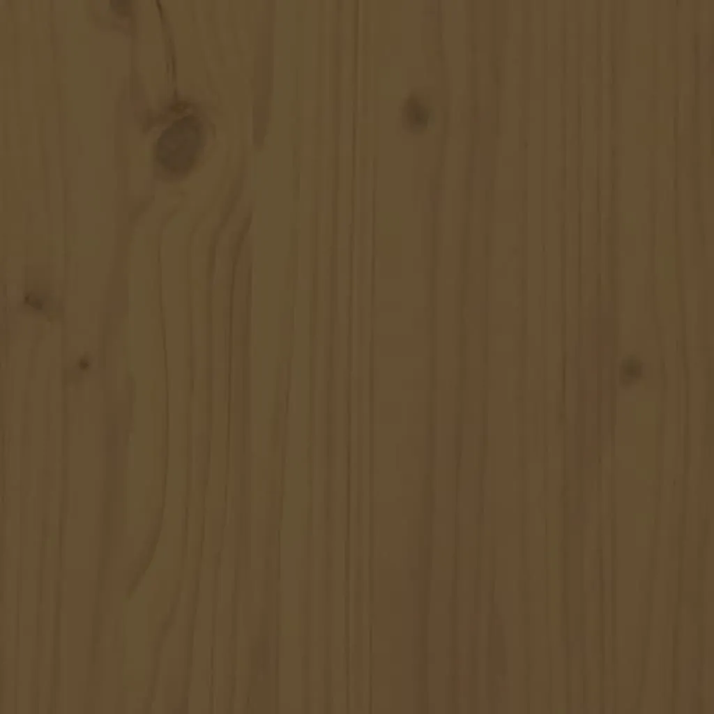 Shoe Bench Honey Brown 110x38x45.5 cm Solid Wood Pine