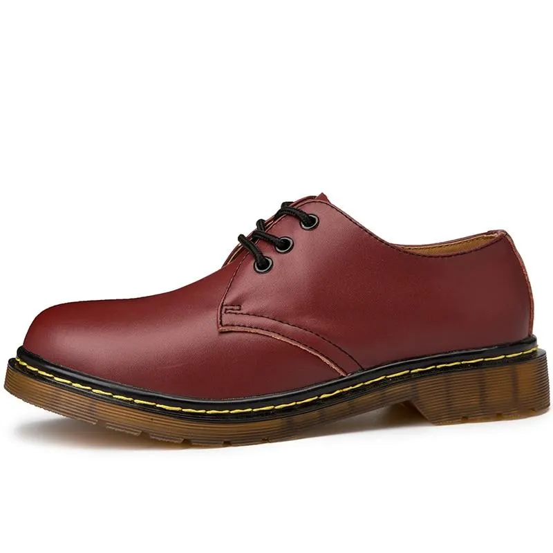 Shoes Men High Quality Genuine Leather Men Shoes