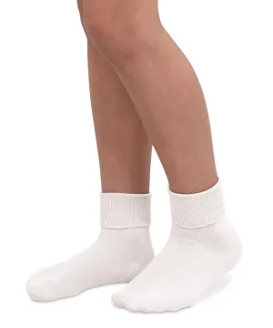 Smooth Toe Turn Cuff Socks 1 Pair