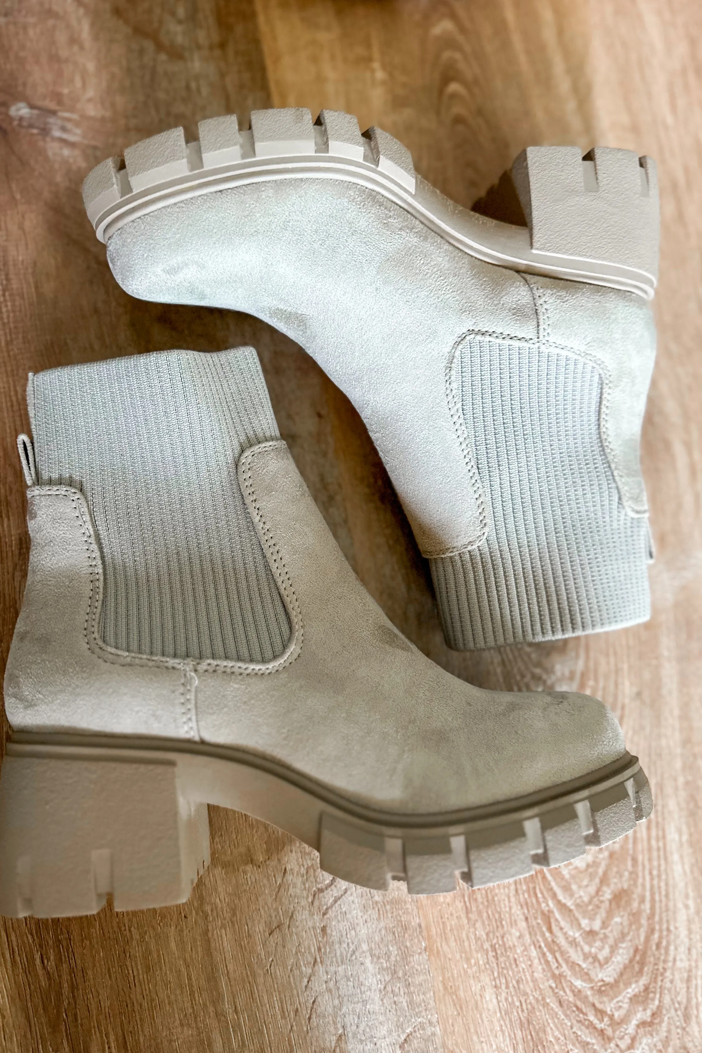Soda Zordy Pull On Chunky Heel Ankle Boot *FINAL SALE*