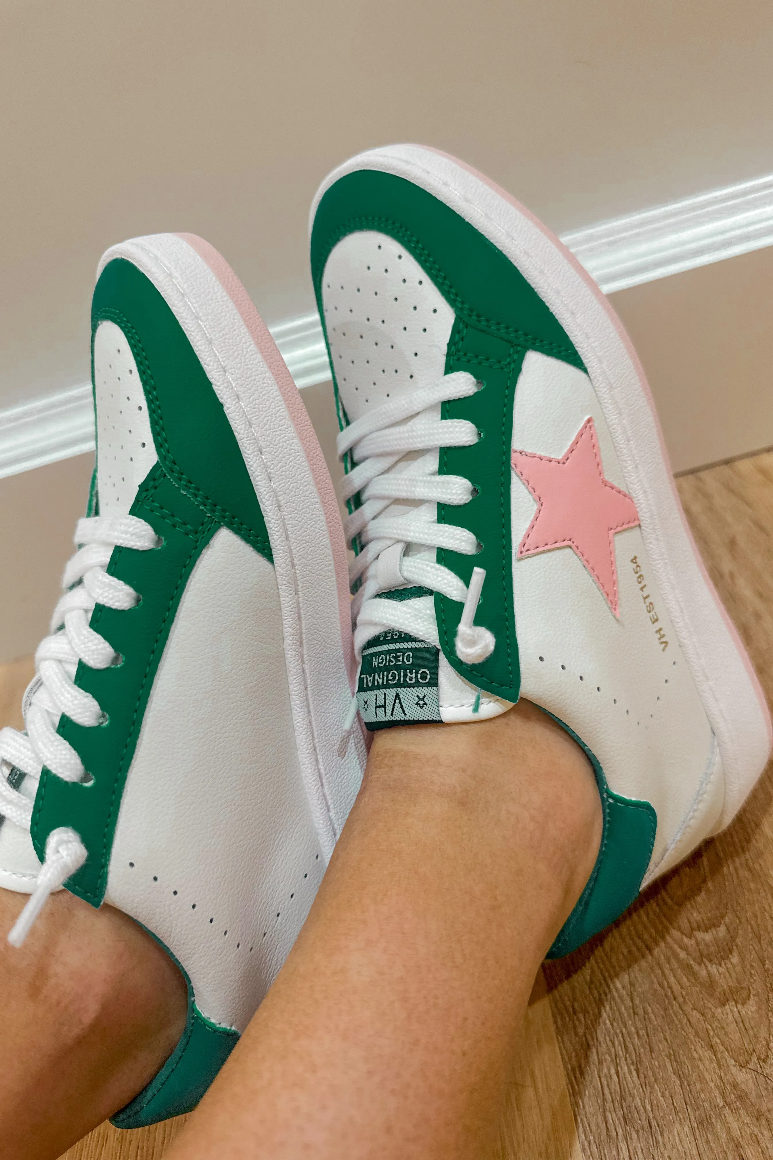 Vintage Havana Denisse 24 Green / Pink Pop Sneaker *FINAL SALE*