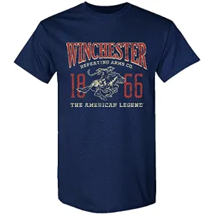 Winchester Classic - Vintage 1866 Horse and Rider - Short Sleeve T-Shirt